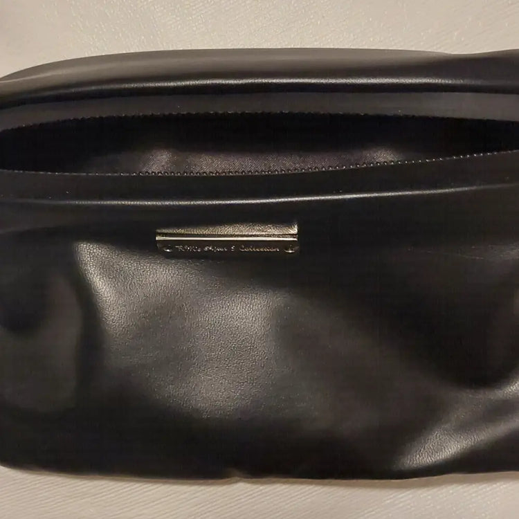 TennisSports Pouch in Black Mesh wbelt and Military Buckle