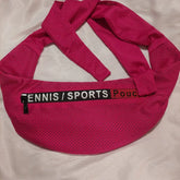 TennisSports Pouch in Fuchsia Mesh